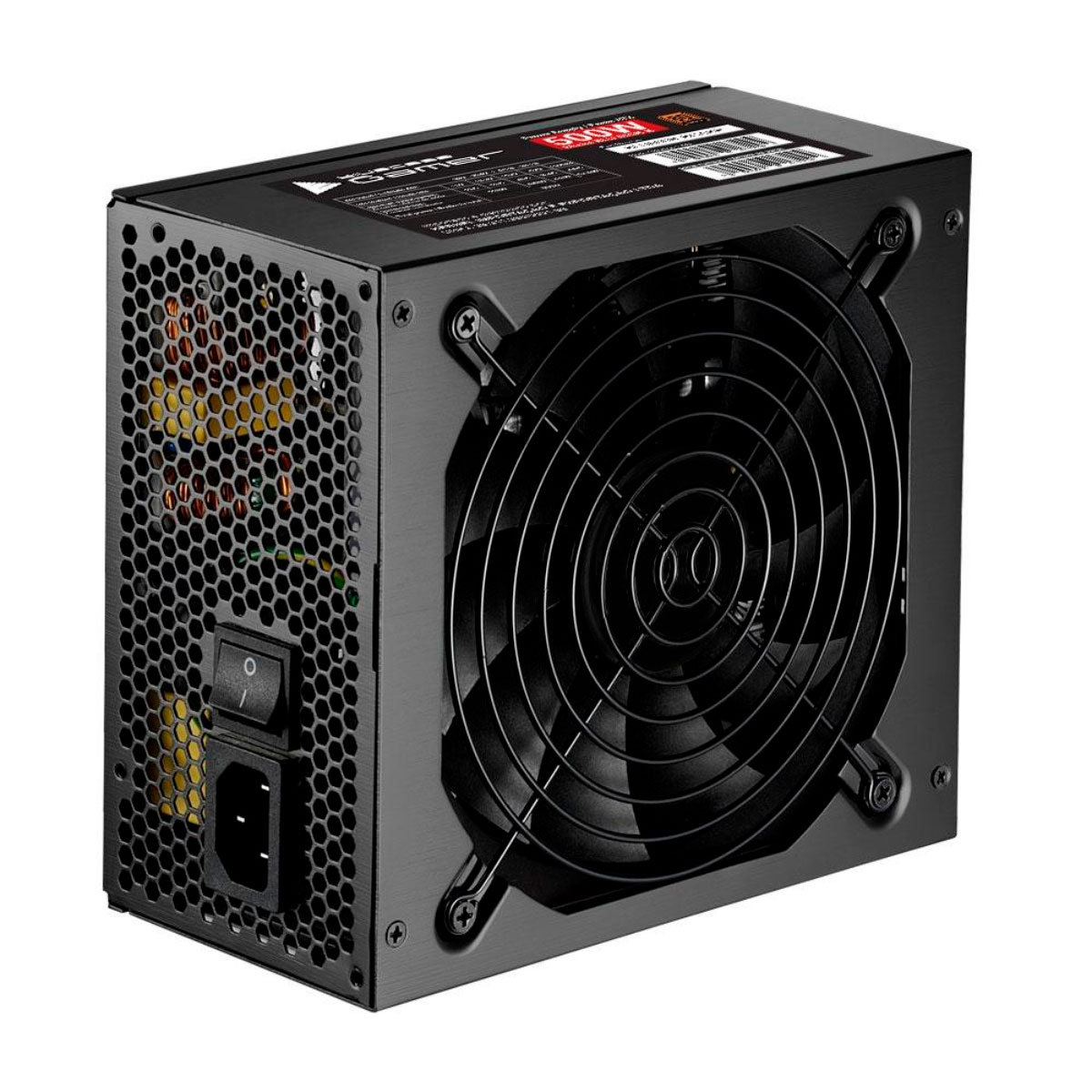 Fonte 500W Bluecase BLU500R-B ATX - PFC Ativo - 80 PLUS Bronze