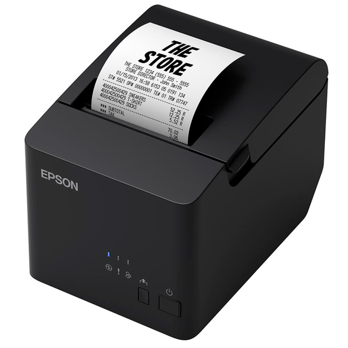 Impressora Térmica Epson TM-T20X - Serial e USB - para Cupom Fiscal Eletrônico, Extrato, Recibo, Senha de Atendimento - C31CH26031