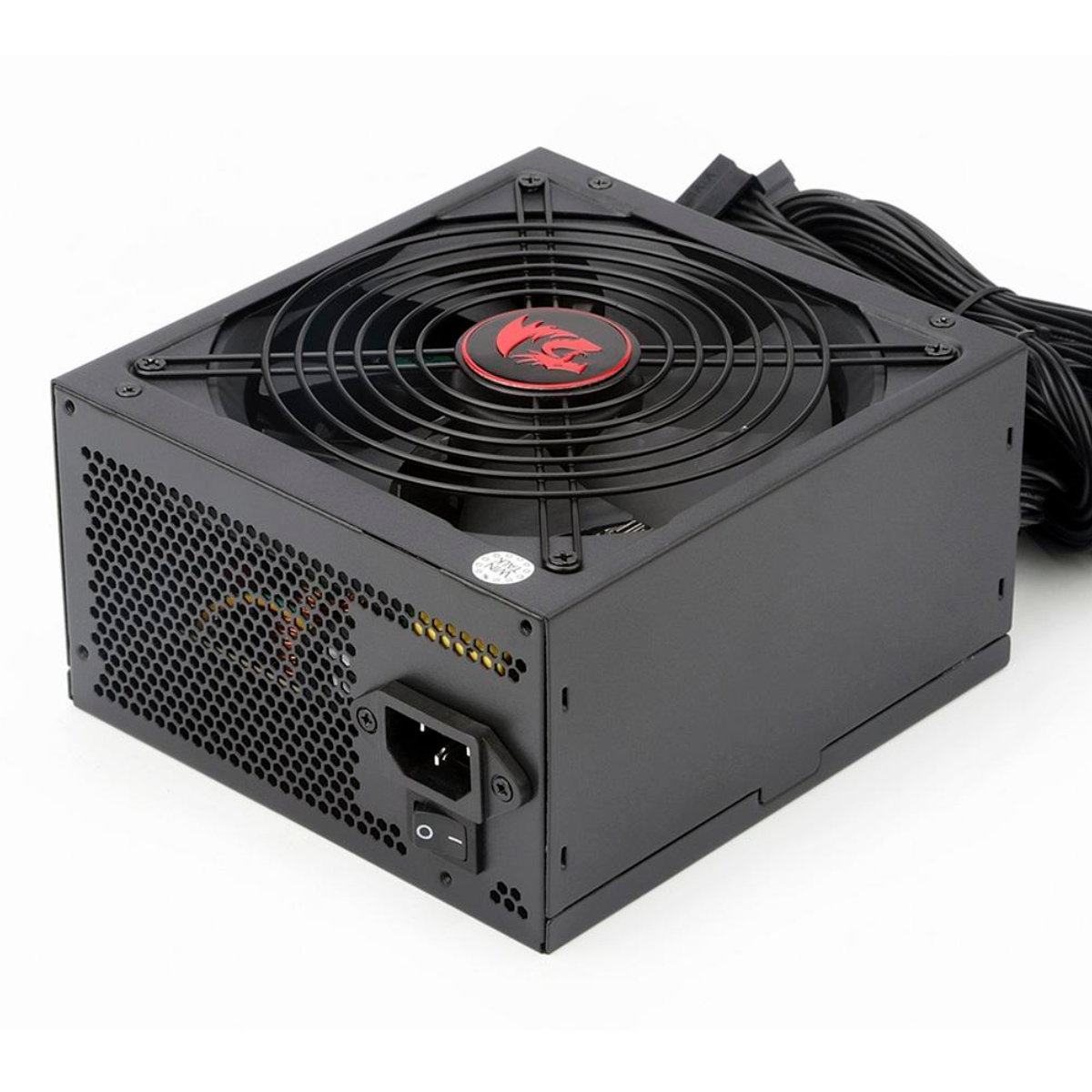 Fonte 600W Redragon RGPS-600W - PFC Ativo - Eficiência 80% - 80 Plus Bronze - GC-PS002