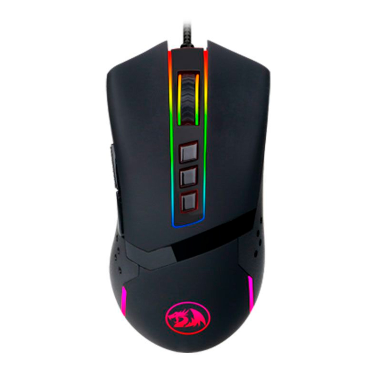 Mouse Gamer Redragon Octopus - 10000dpi - 7 Botões - LED RGB - M712-RGB