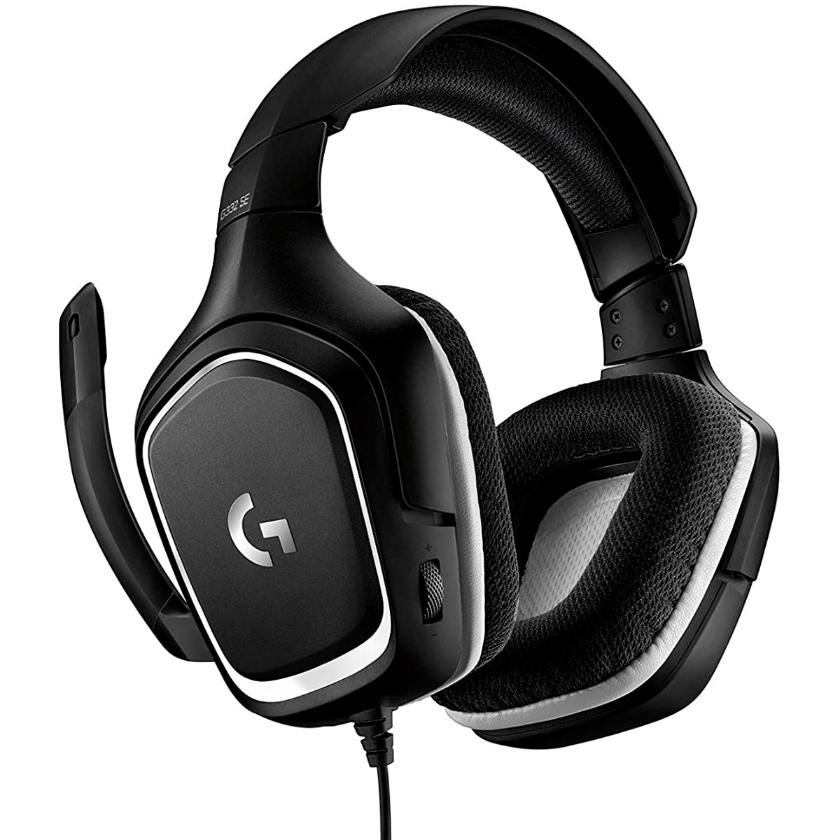 Headset Gamer Logitech G332 SE - Drivers 50mm - Controle de Volume - Flip to mute - Conector P2 - Preto