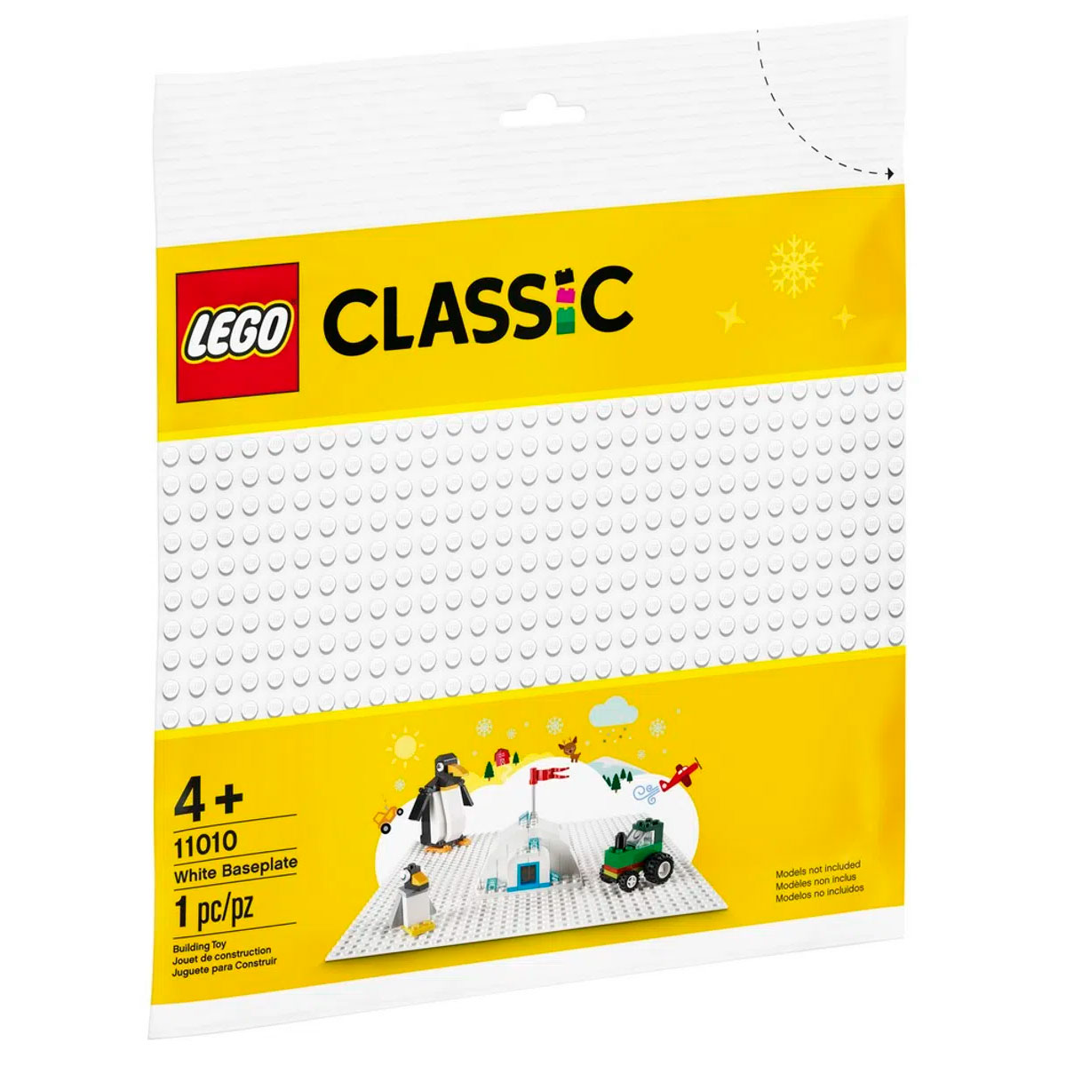 LEGO Classic - Base de Construção Branca - 11010