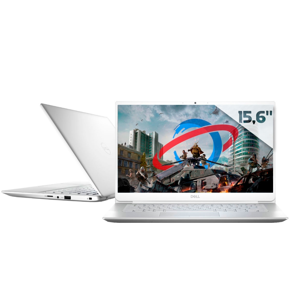 Notebook Dell Inspiron i15-5590-A10S Ultrafino - Intel i5-10210U, 16GB, SSD 256GB, GeForce MX230, Tela 15.6