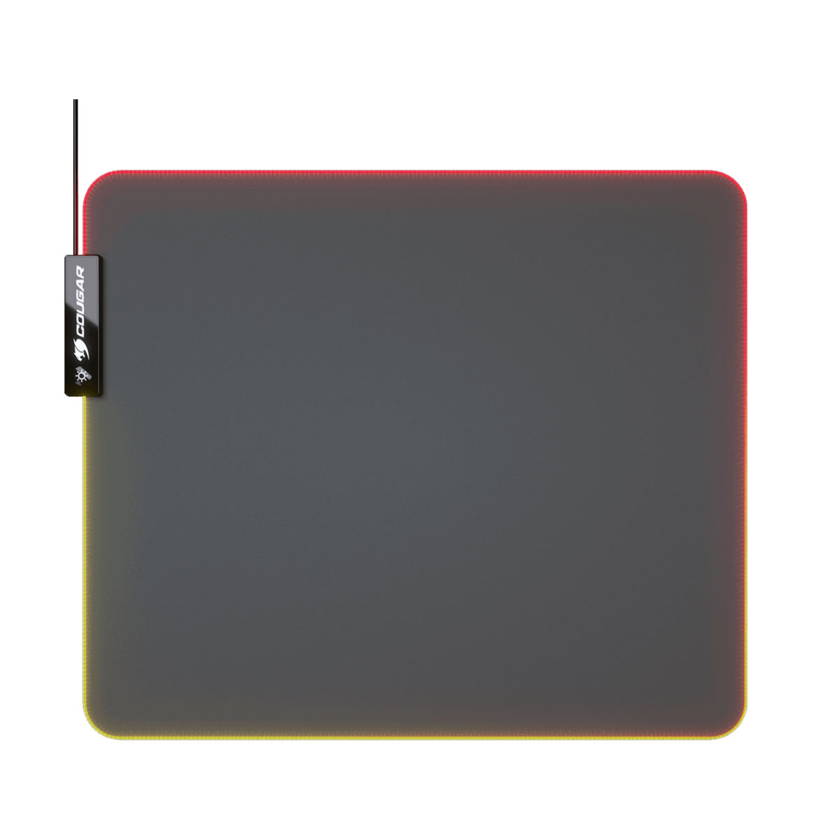 Mousepad Gamer Cougar Neon - 350 x 300 x 4mm - Iluminação RGB - CGR-NEON