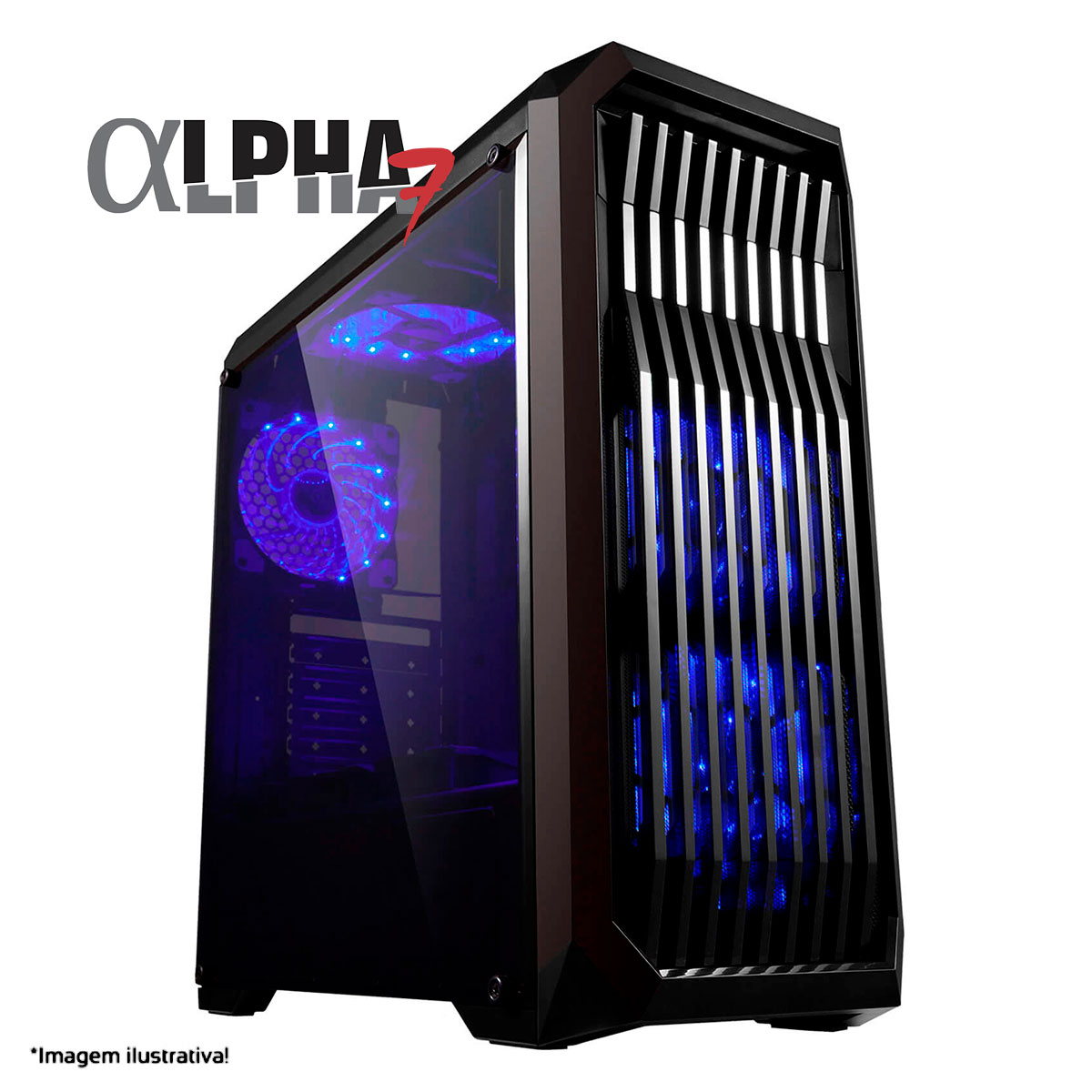 PC Gamer Bits Alpha 7 - Intel® i5 9400F, 8GB, HD 1TB, Geforce GTX 1660 Super 6GB