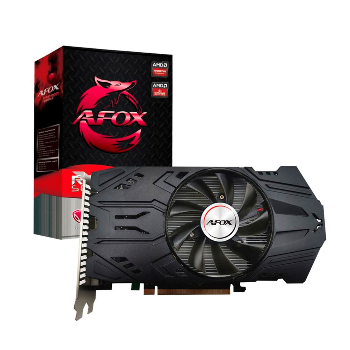 Placa de Vídeo AMD Radeon RX 560D 4GB GDDR5 128bits - AFOX AFRX560D-4096D5H4-V3