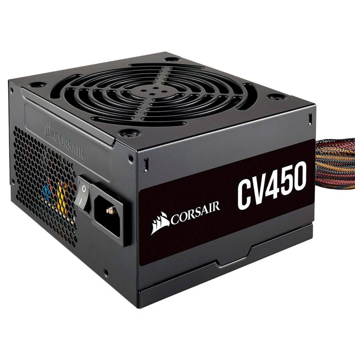 Fonte 450W Corsair CV450 - PFC Ativo - 85% Eficiência - 80 PLUS® Bronze - CP-9020209-BR