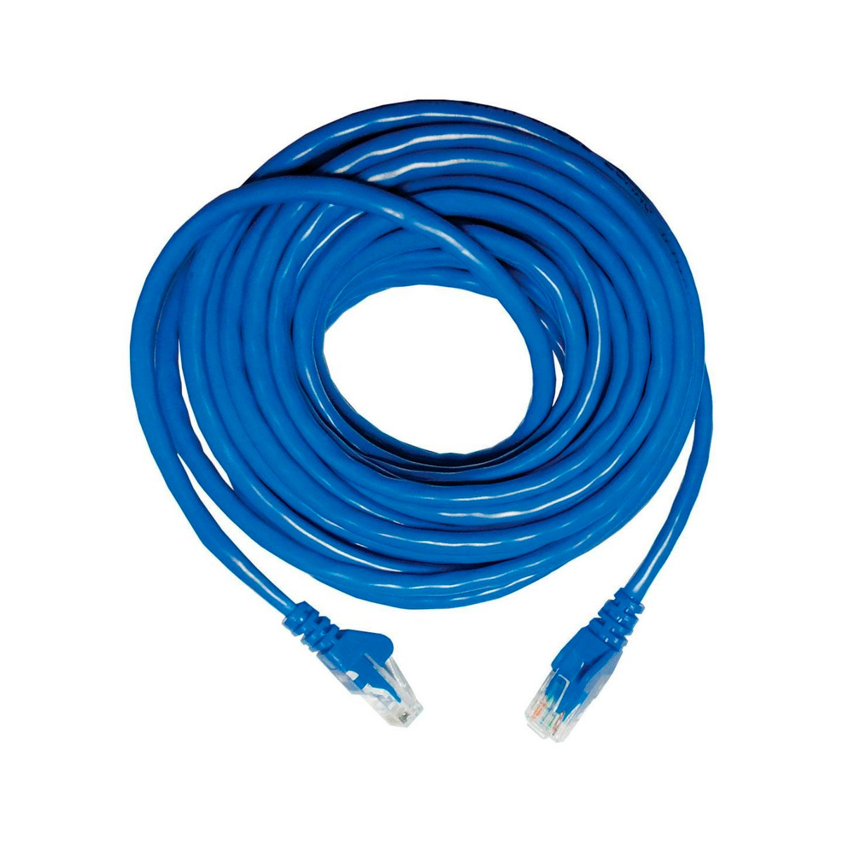 Cabo de Rede UTP (Patch Cord) RJ45 Cat 5e - 10 metros - Azul