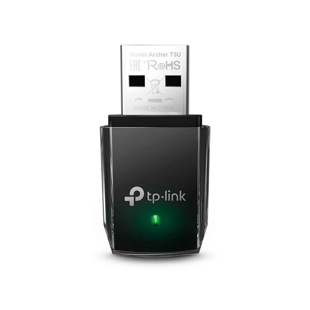 USB Adaptador Wi-Fi TP-Link Archer T3U AC1300 - Mini - Dual Band 2.4 GHz e 5 GHz - Tecnologia MU-MIMO