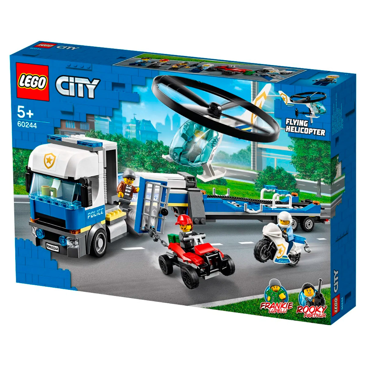 LEGO City - Transporte de Helicóptero da Policia - 60244