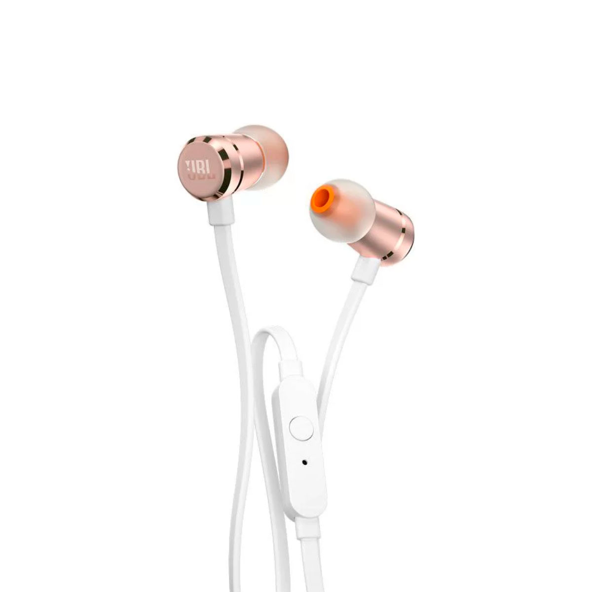 Fone de Ouvido Intra-Auricular JBL Tune 290 - com Microfone - Conector P2 - Rose Gold - JBLT290RGD