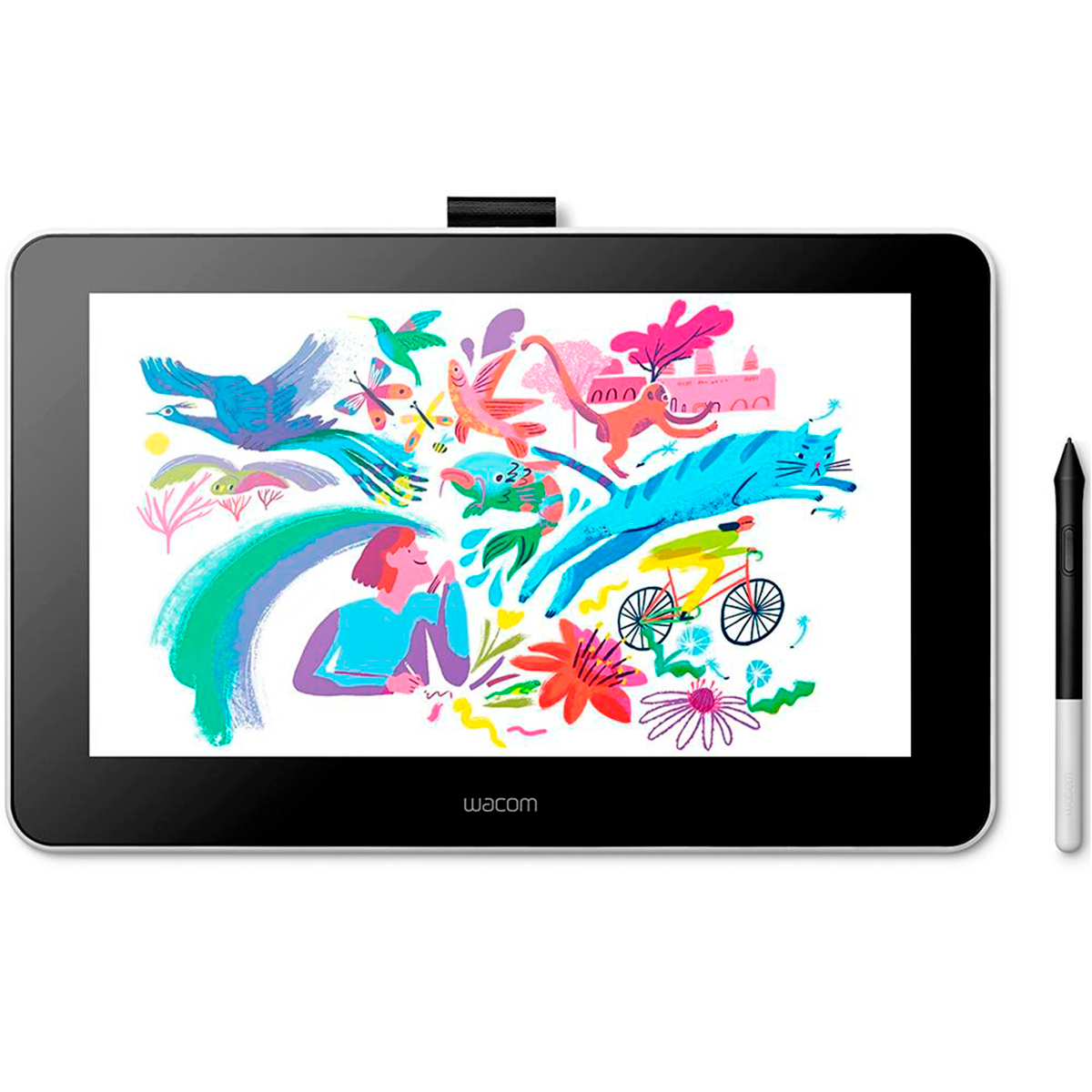 Mesa Digitalizadora Wacom One Creative Pen - Display Interativo Full HD 13.3