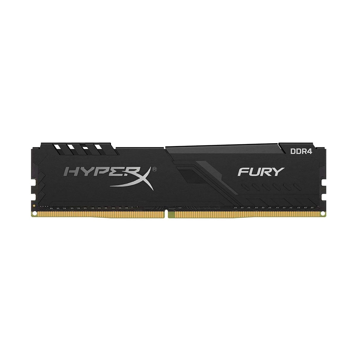 Memória 8GB DDR4 2400MHz Kingston HyperX Fury - CL15 - Preto - HX424C15FB3/8
