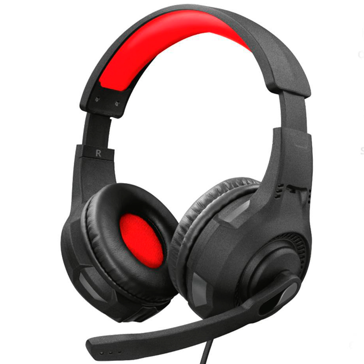 Headset Gamer Trust GXT 307 Ravu - com Controle de Volume - Conector P3 + Adaptador P2 - Compatível com PC / PS5 / PS4 / Xbox Series X / Xbox One / Switch / Mobile - 22450