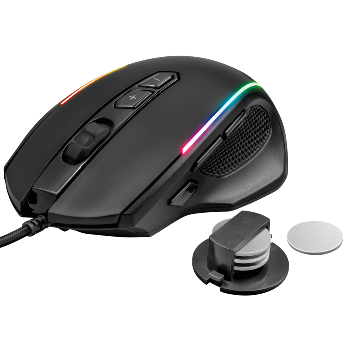 Mouse Gamer Trust GXT 165 Celox - LED RGB - 10000dpi - 8 Botões - 23092