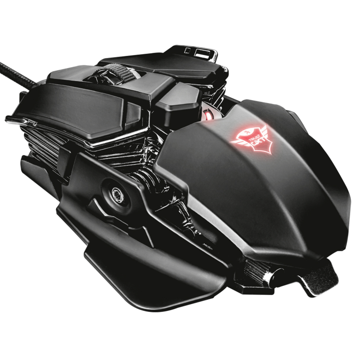 Mouse Gamer Trust GXT 138 X-Ray - LED RGB - 4000dpi - 10 Botões - 22089