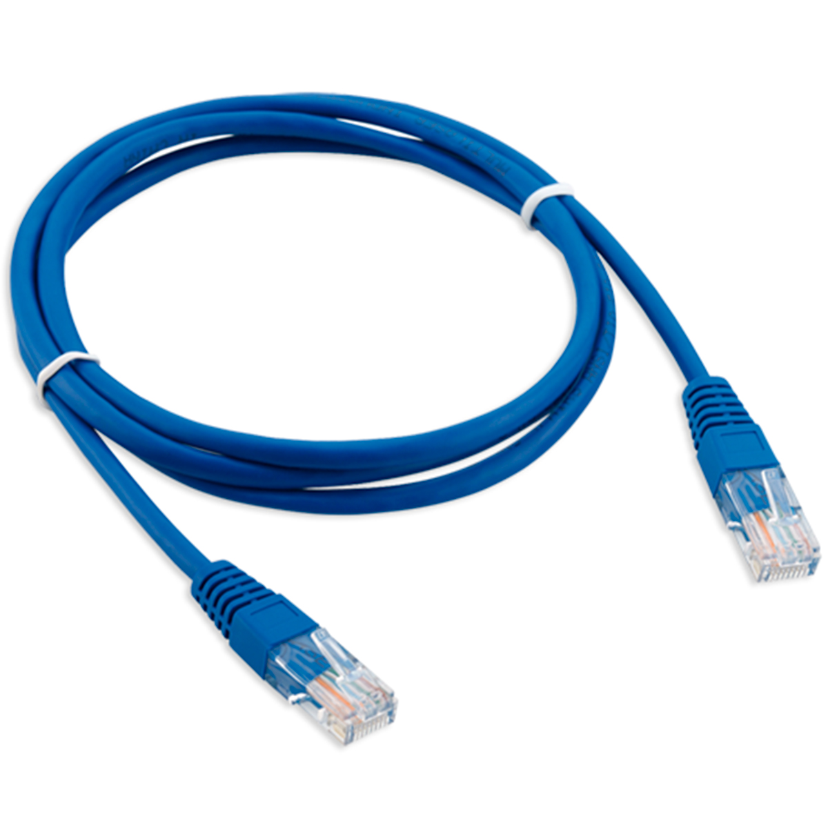 Cabo de Rede UTP (Patch Cord) RJ45 Cat 6 - 2,50 metros - Azul - Furukawa T568A/B