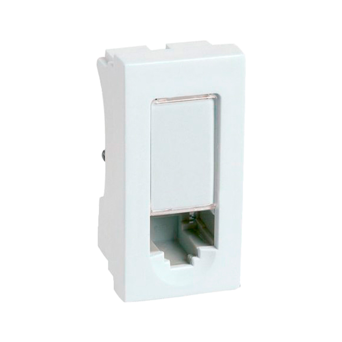 Módulo Tomada RJ45 Legrand Pial Plus+ - Cat 6 UTP LCS2 - PIAL Plus+ - Branco - 615047BC