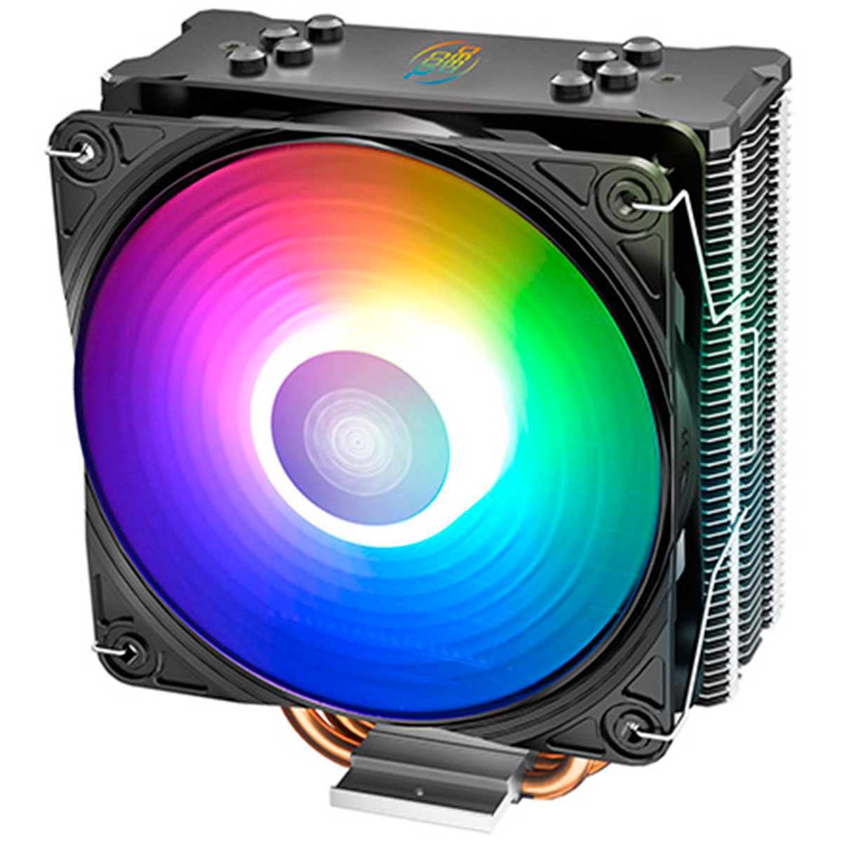 Cooler DeepCool Gammaxx GT A-RGB (AMD / Intel) - LED A-RGB - Hydro Bearing - DP-MCH4-GMX-GT-ARGB