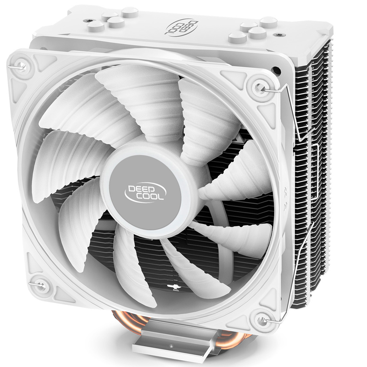 Cooler DeepCool Gammaxx GTE V2 (AMD / Intel) - Hydro Bearing - Branco - DP-MCH4-GMX-GTE-V2WH