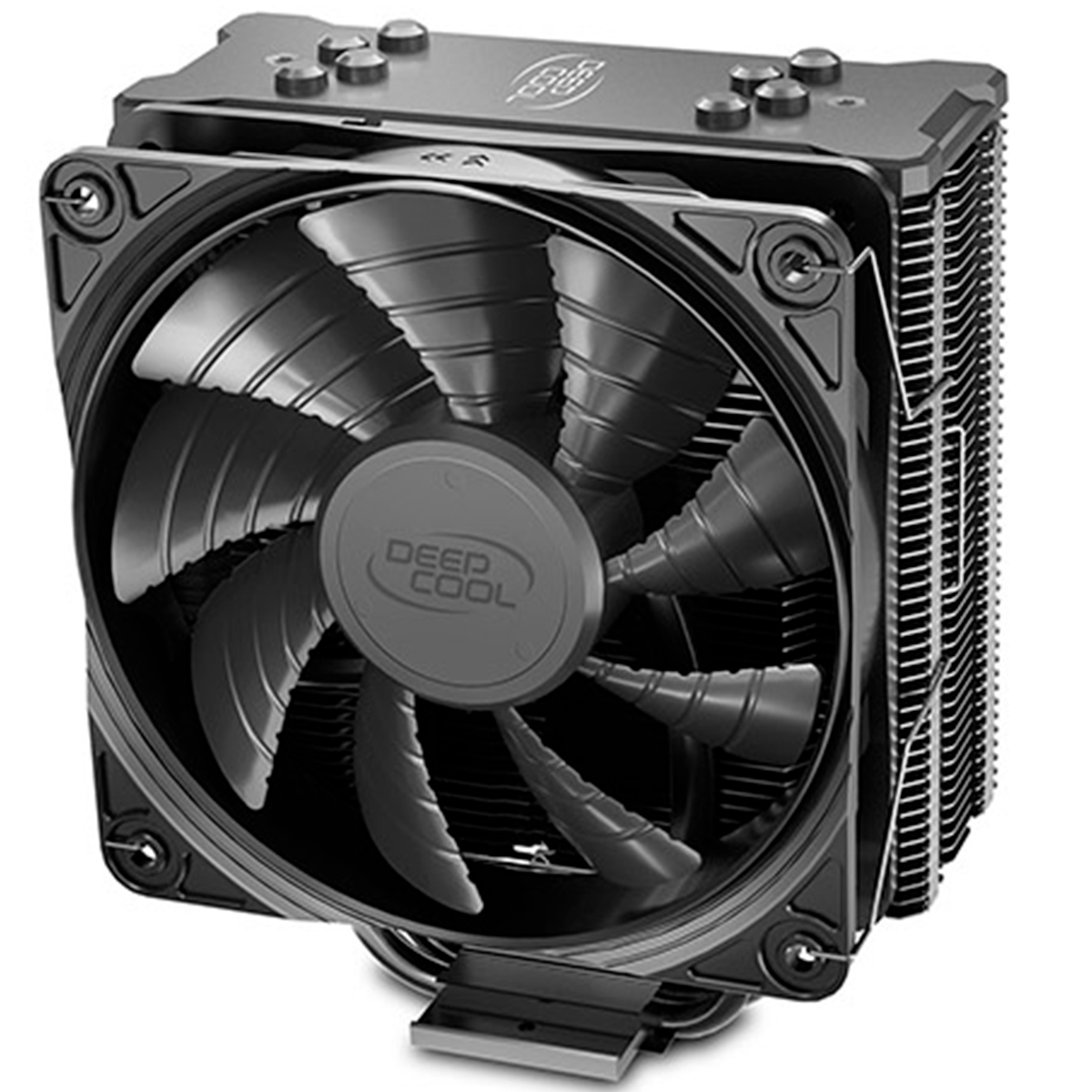 Cooler DeepCool Gammaxx GTE V2 (AMD / Intel) - Hydro Bearing - Tampa preta - DP-MCH4-GMX-GTE-V2BK