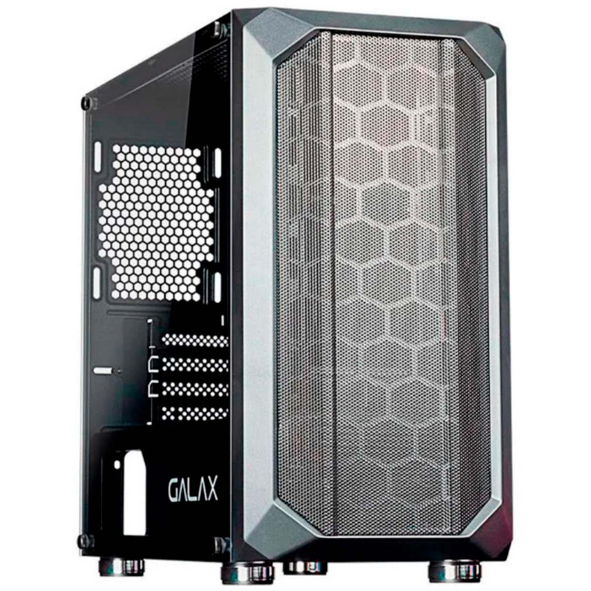 Gabinete Gamer Galax Nebulosa GX700 - Janela Lateral de vidro - Mid Tower - Preto