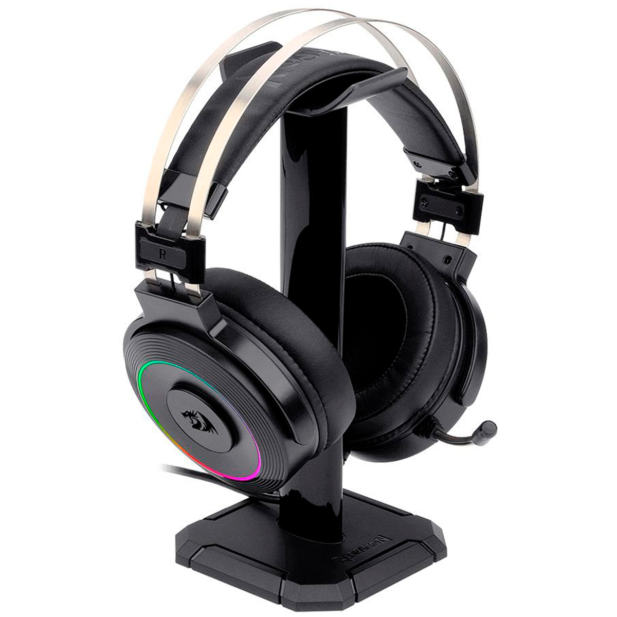 Headset Gamer Redragon Lamia 2 H320RGB-1 - Com Microfone - USB - LED RGB - Compatível com PC / PS3 / PS4