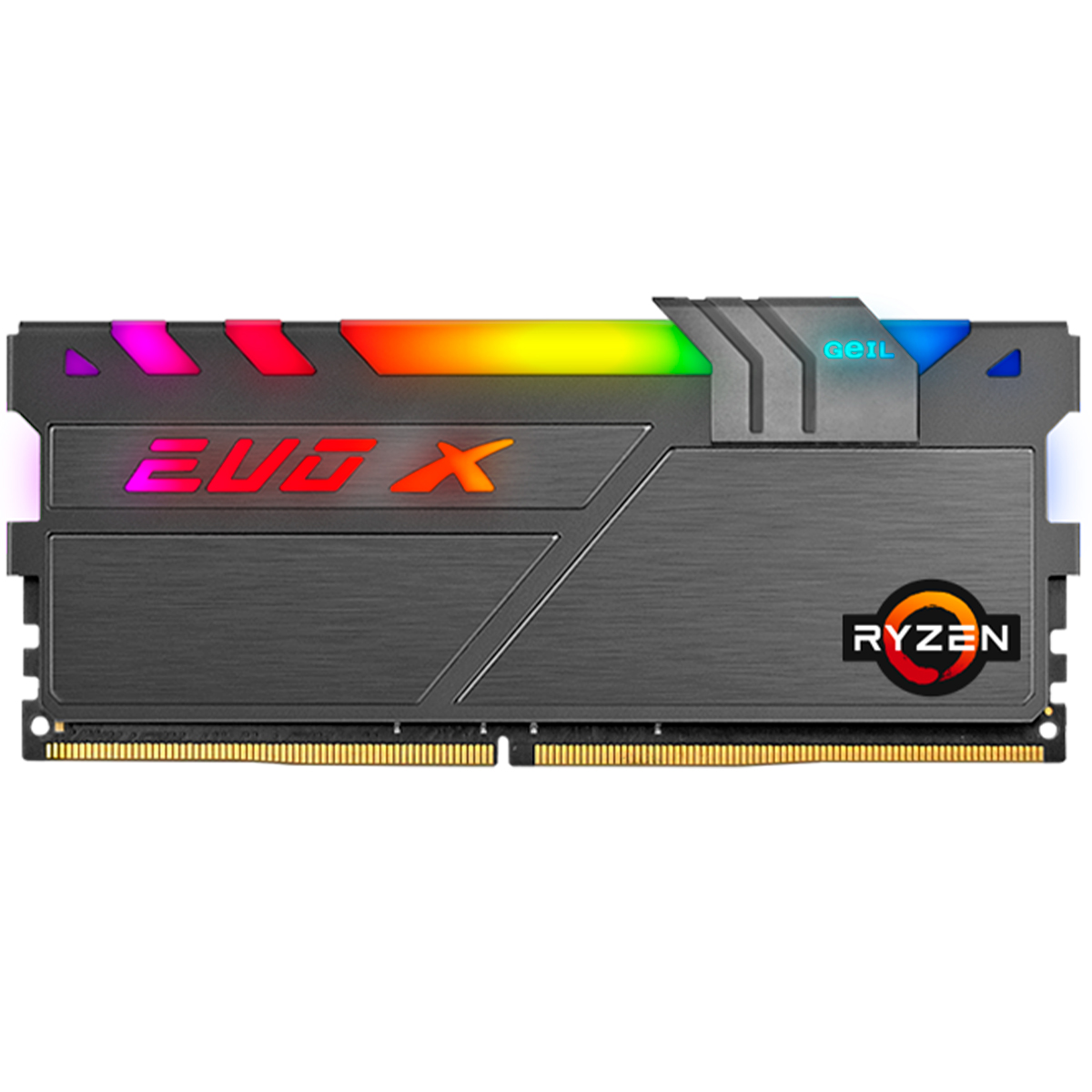 Memória 8GB DDR4 3000MHz Geil EVO X II - CL16 - RGB - GAEXSY416GB3000C16ADC