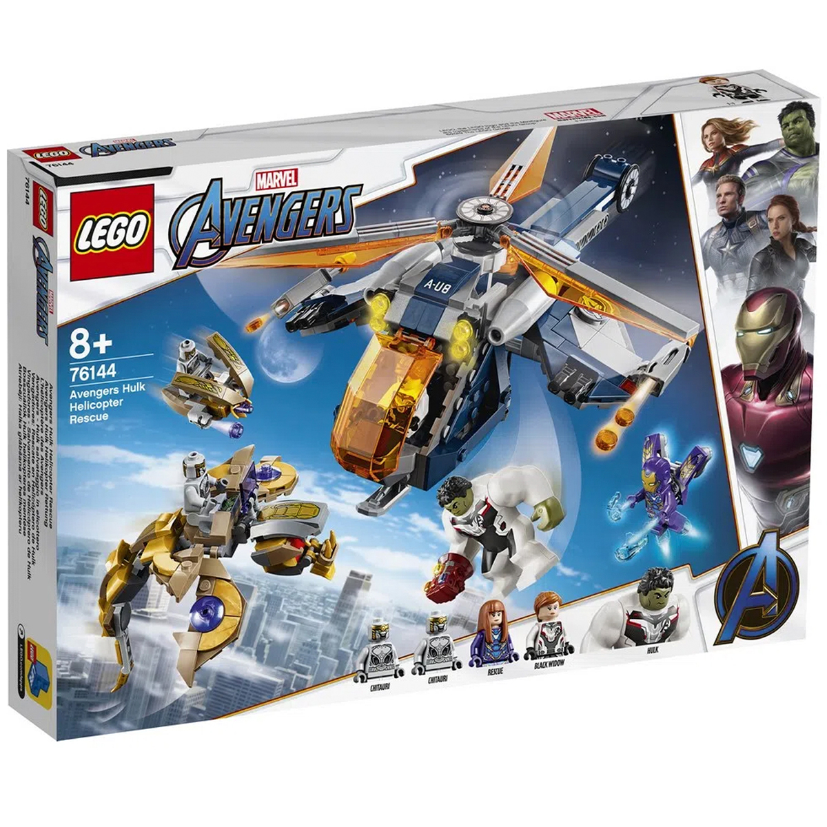 LEGO Super Heroes Marvel - Resgate de Helicóptero dos Vingadores Hulk - 76144