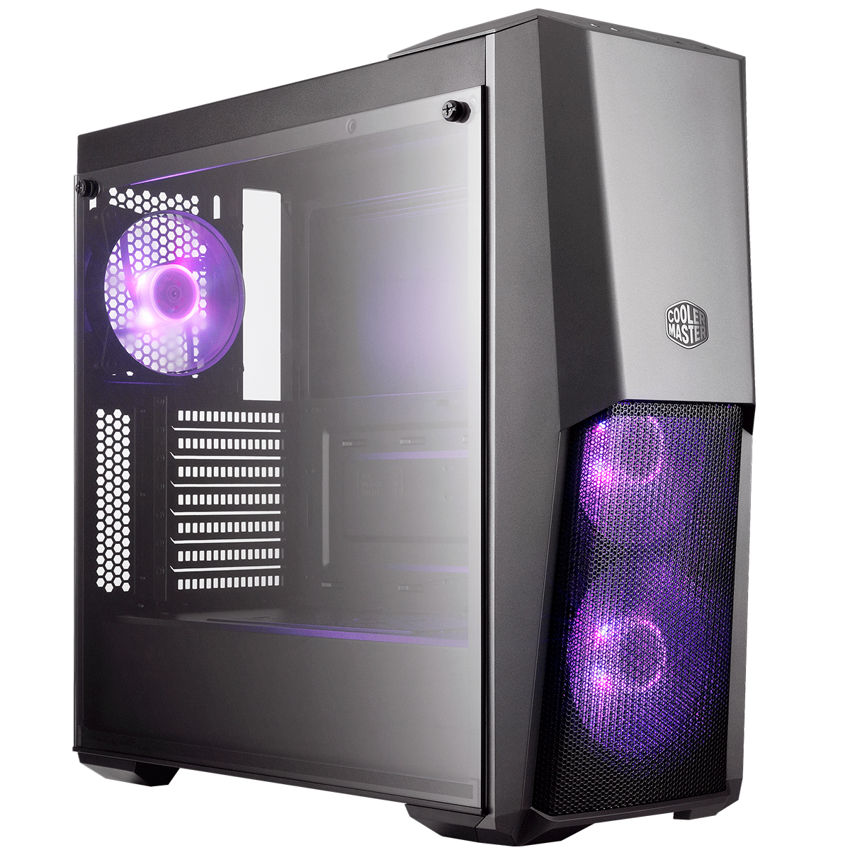 Gabinete Cooler Master MasterBox MB500 - Lateral em Vidro Temperado - Cooler RGB - Mid Tower - MCB-B500D-KGNN-S00