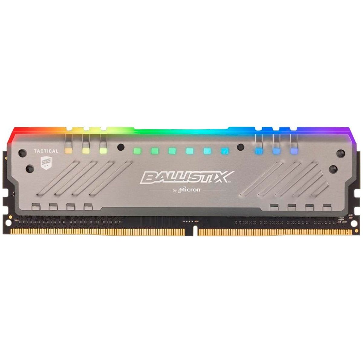 Memória 8GB DDR4 3000MHz Crucial Ballistix Tactical Tracer - RGB - CL16 - BLT8G4D30AET4K