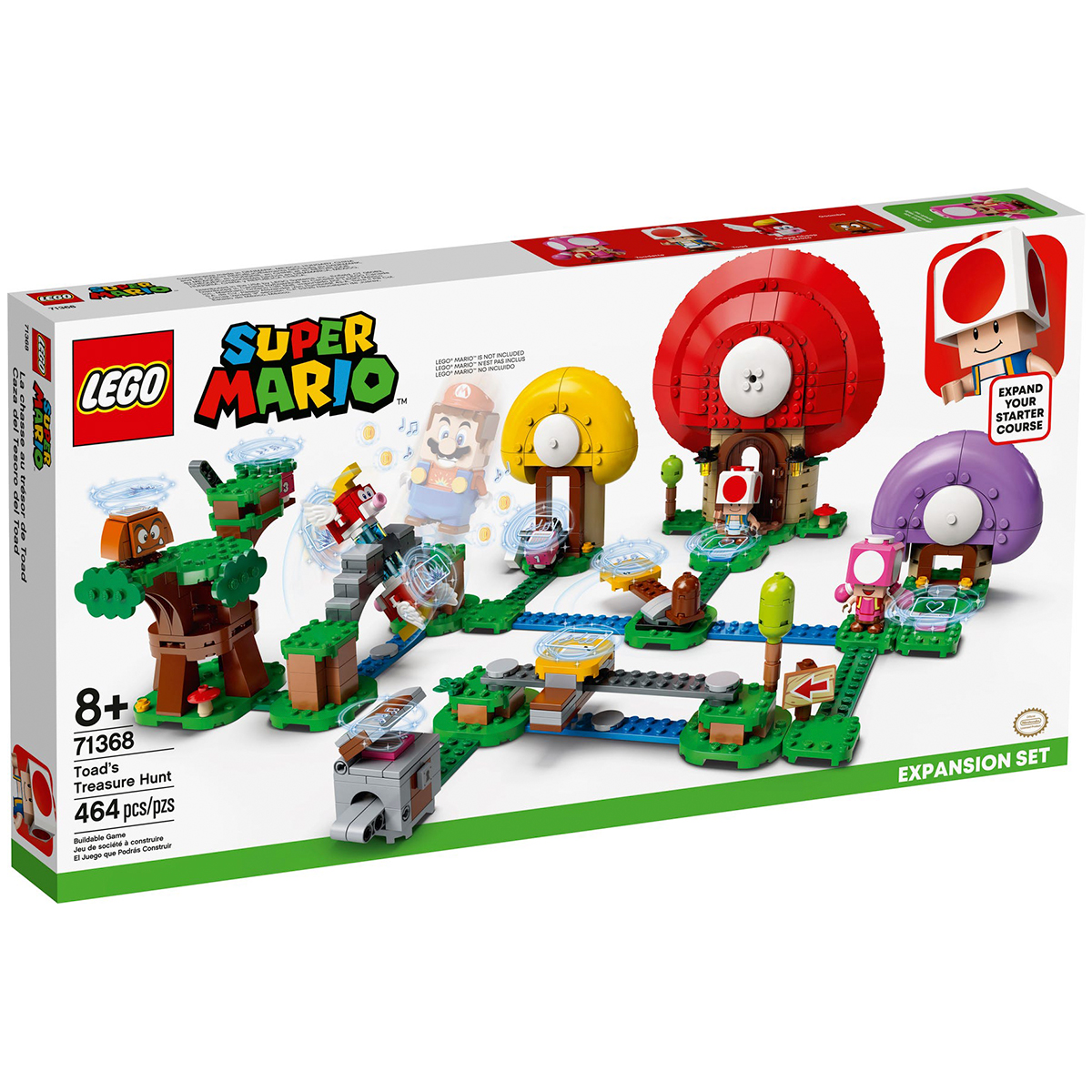 LEGO Super Mario™ - Caça ao Tesouro Toad - Pacote de Expansão - 71368