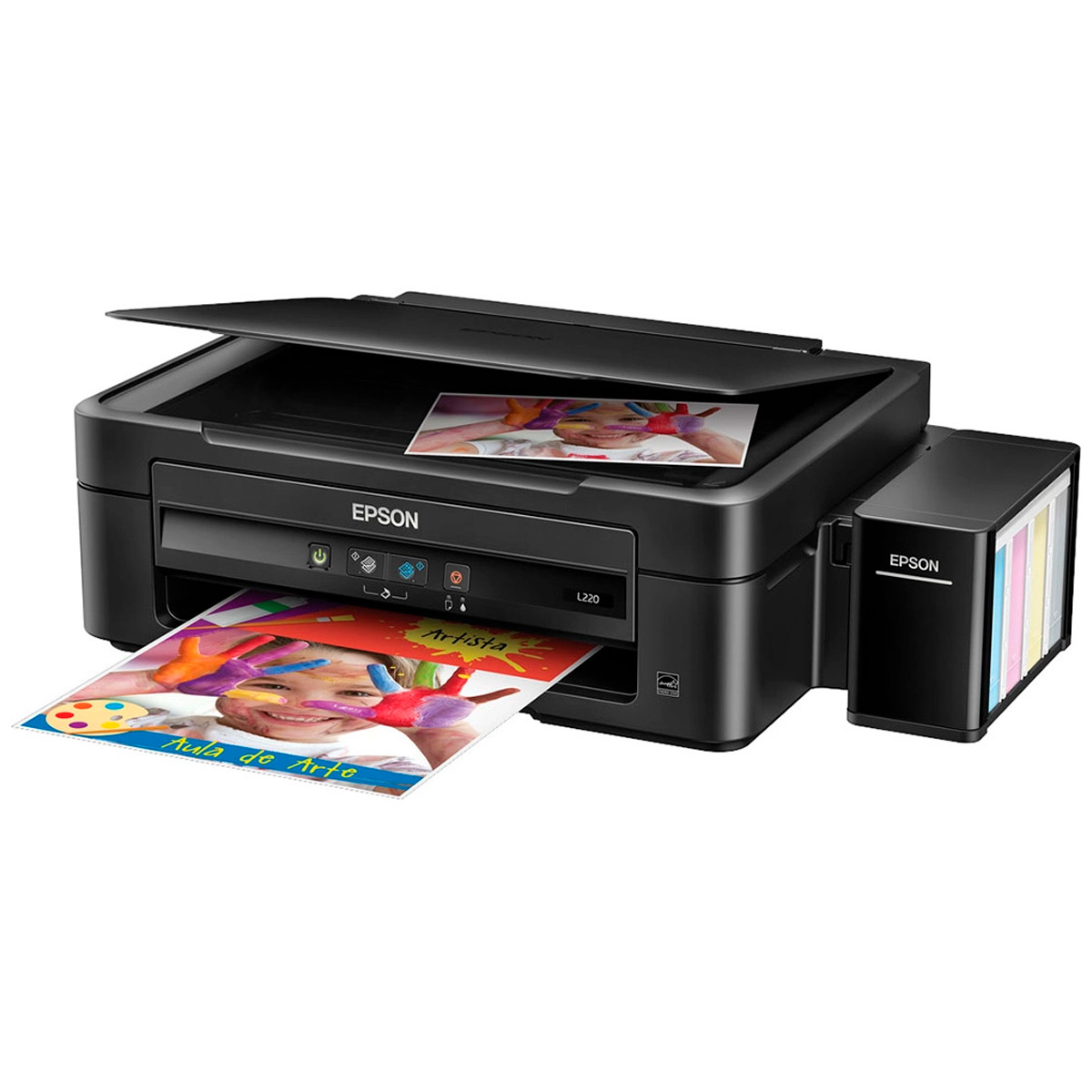 Multifuncional Epson EcoTank L220 - Tanque de Tinta - Impressora, Copiadora e Scanner - BRCE56302