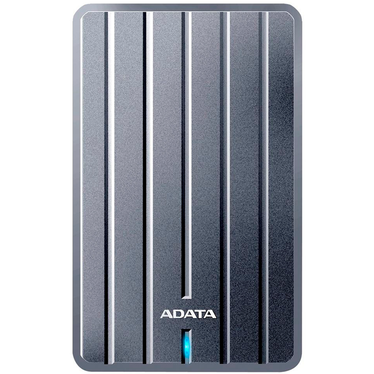 HD Externo 1TB Portátil Adata HC660 - Ultra Slim - USB 3.2 - Cinza - AHC660-1TU31-CGY