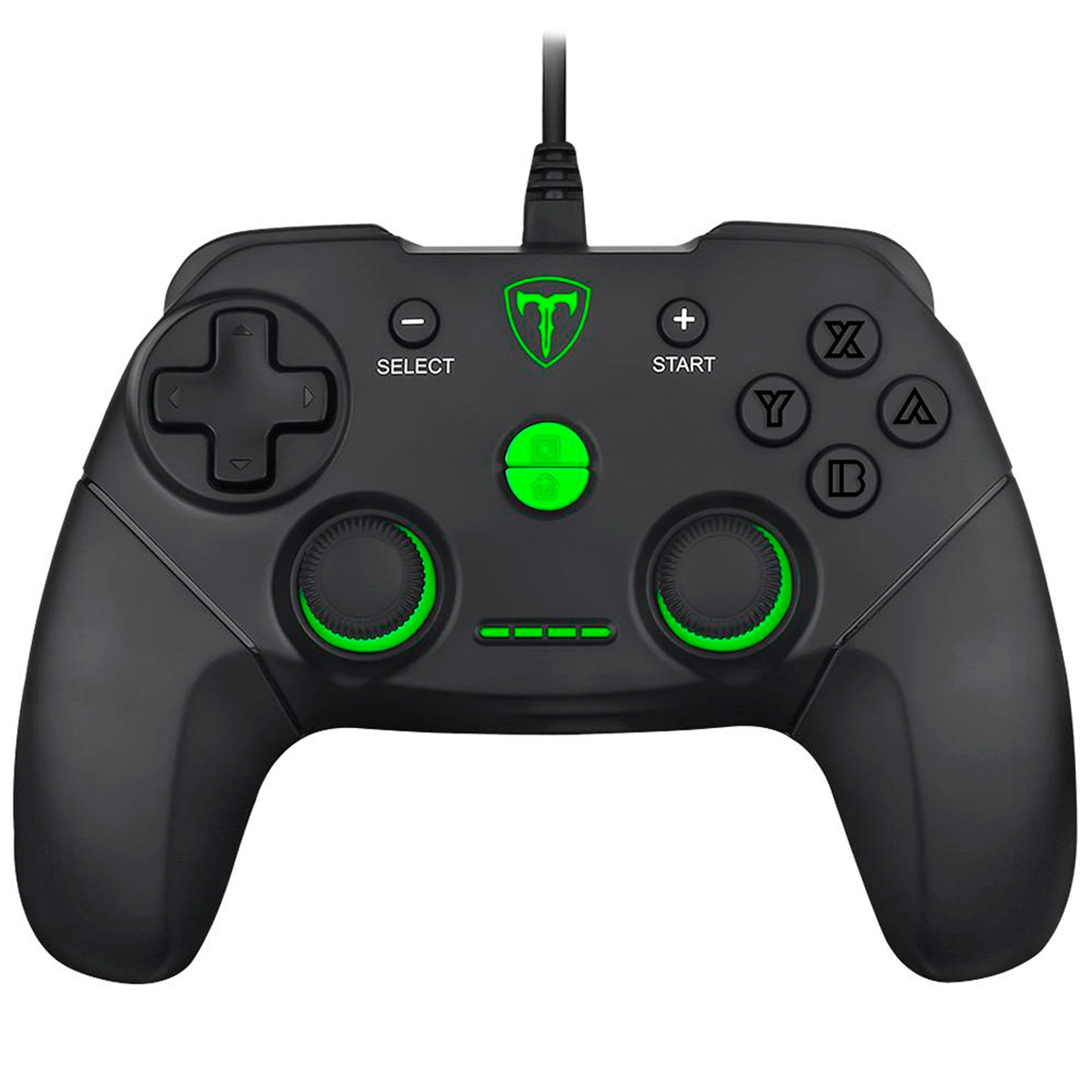 Controle T-Dagger Aries para PC, PS3 e Switch - com Vibração - T-TGP500