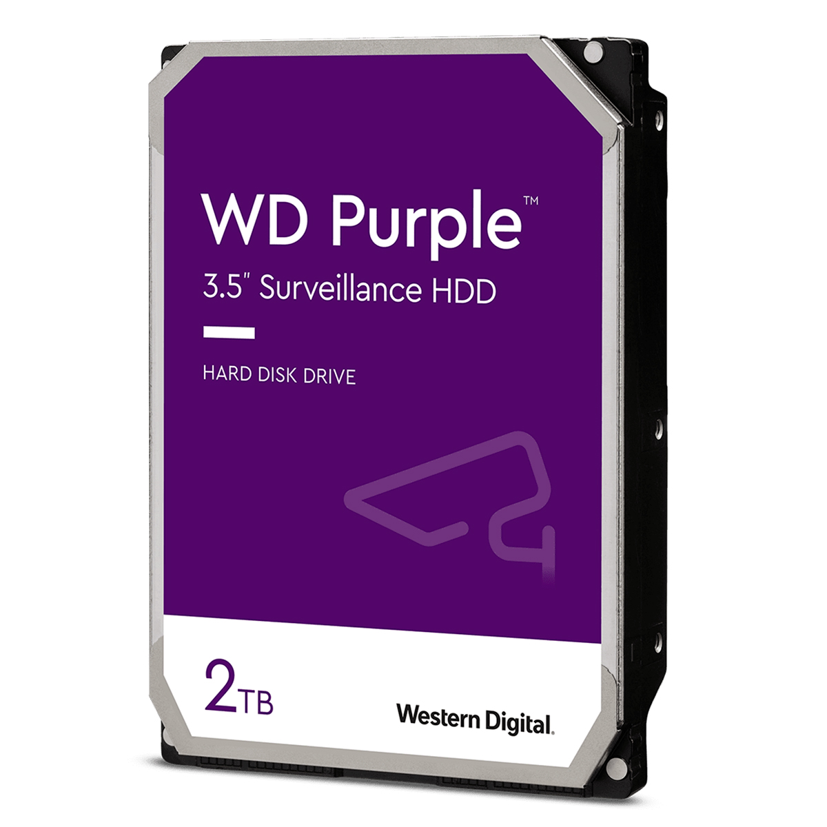 HD 2TB SATA - 5400RPM - 64MB Cache - Western Digital Purple Surveillance - WD20PURX - Ideal para CFTV