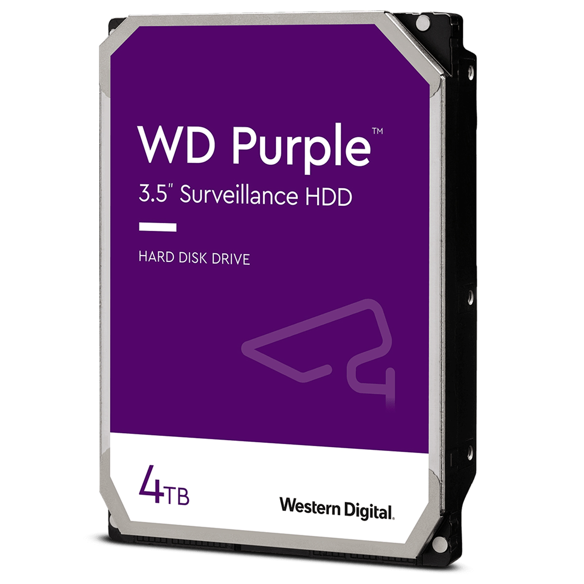 HD 4TB SATA - 5400RPM - 64MB Cache - Western Digital Purple Surveillance - WD40PURX - Ideal para CFTV