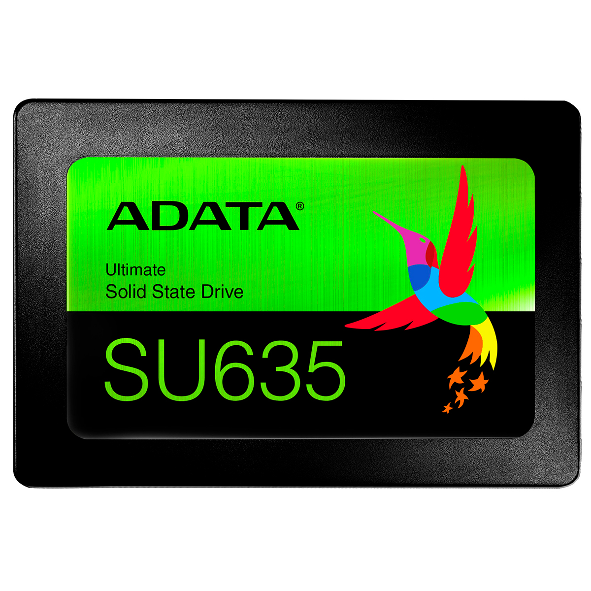 SSD 480GB Adata SU635 - SATA - Leitura 520MB/s - Gravação 450MB/s - NAND 3D QLC - ASU635SS-480GQ-R