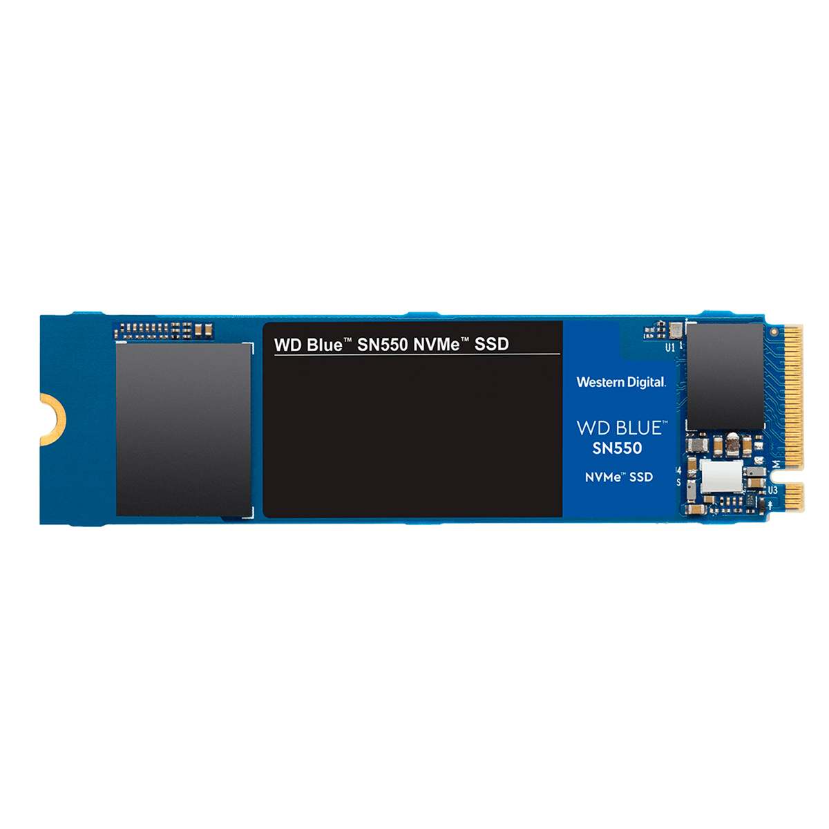 SSD M.2 500GB Western Digital Blue SN550 - NVMe - Leitura 2400MB/s - Gravação 1750MB/s - WDS500G2B0C