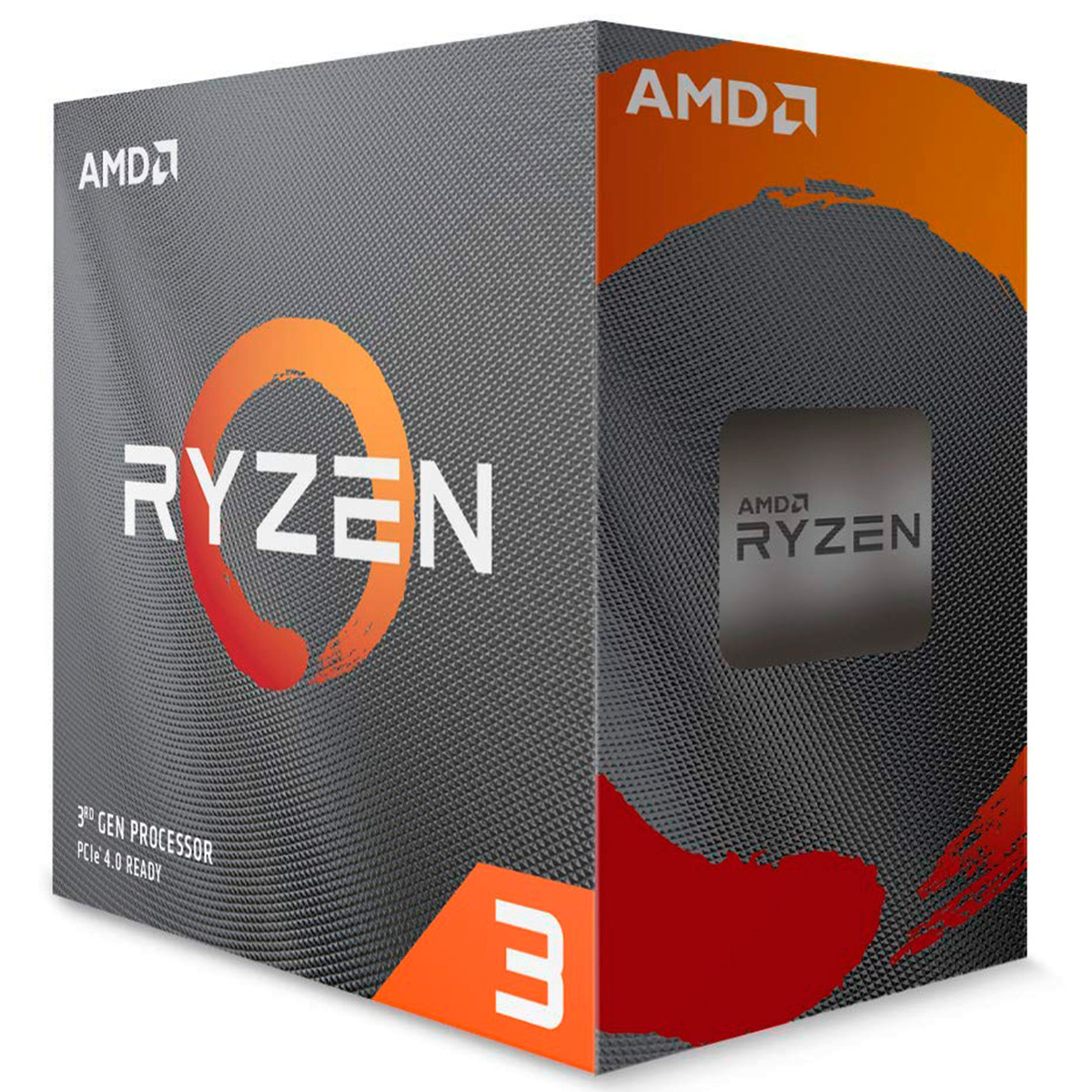 AMD Ryzen 3 3100 Quad Core - 3.6GHz (Turbo 3.9GHz) - Cache 18MB - AM4 - TDP 65W - 100-100000284BOX