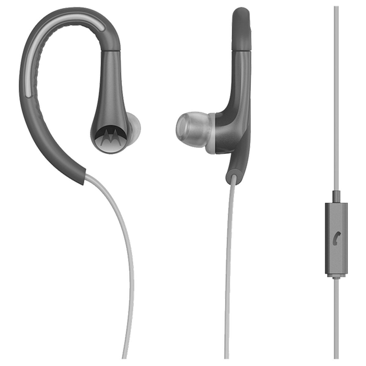 Fone de Ouvido Motorola Earbuds Sports SH008 - Intra-Auricular - com Microfone - Preto