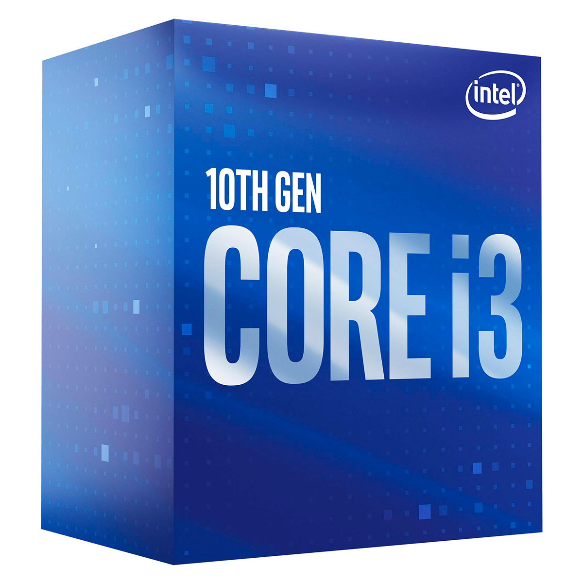 Intel® Core i3 10100 - LGA 1200 - 3.6GHz (Turbo 4.3GHz) - Cache 6MB - 10ª Geração - BX8070110100