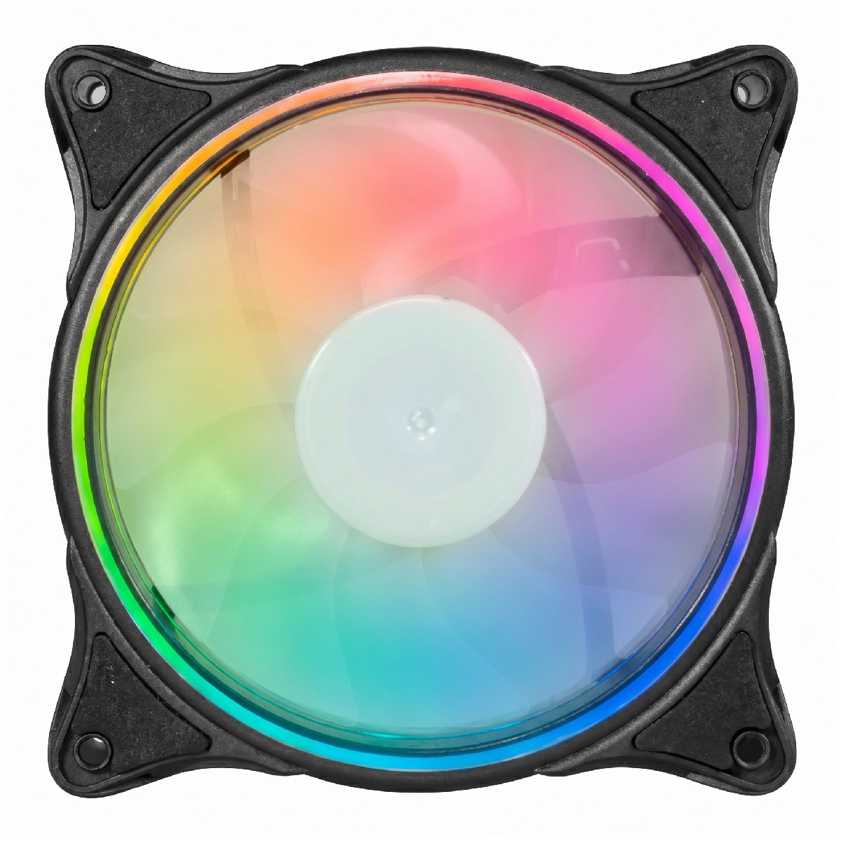 Cooler 120mm Gaming Master - com LED RGB Rainbow K-Mex