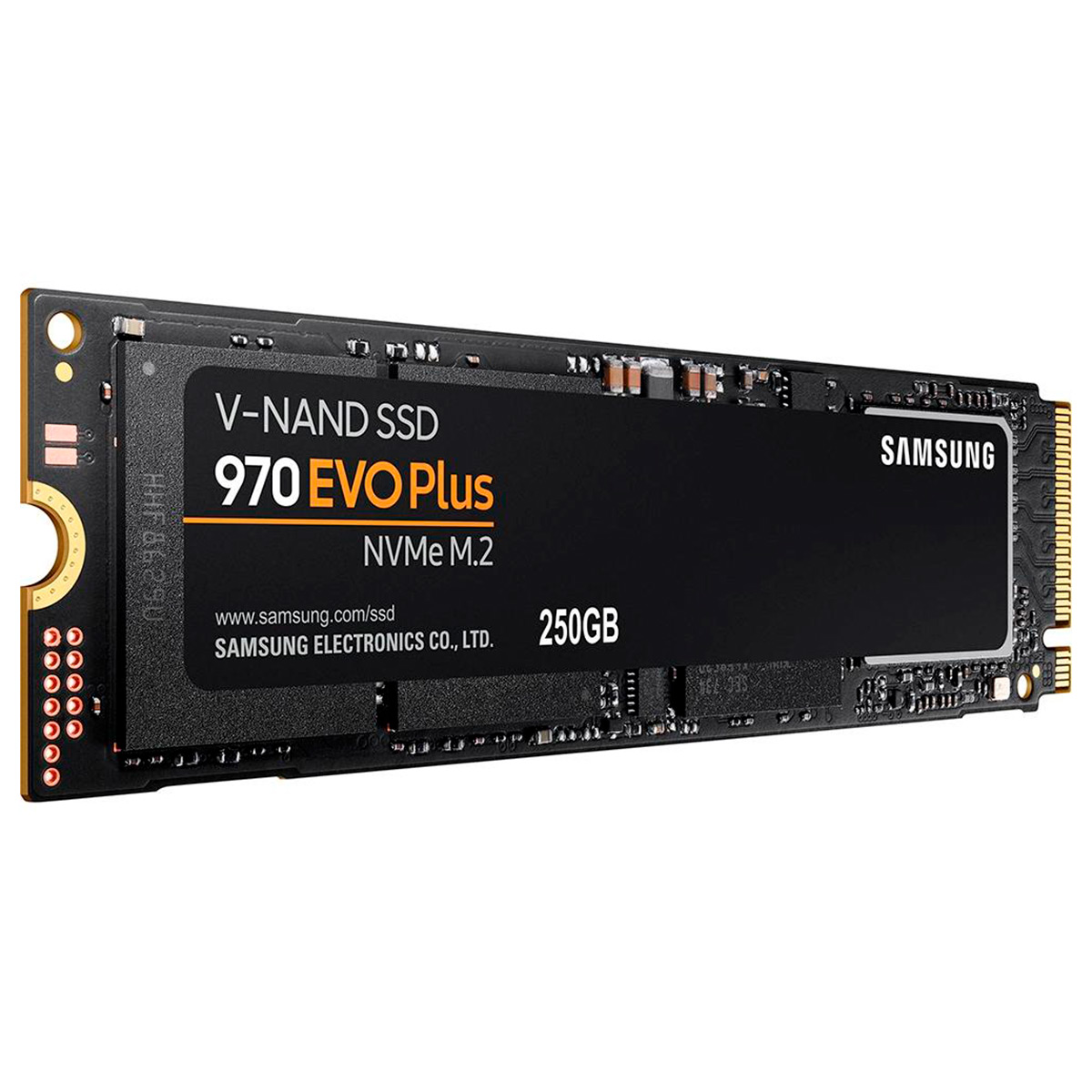 SSD M.2 250GB Samsung 970 Evo Plus - NVMe - Leitura 3500MB/s - Gravação 2300MB/s - MZ-V7S250