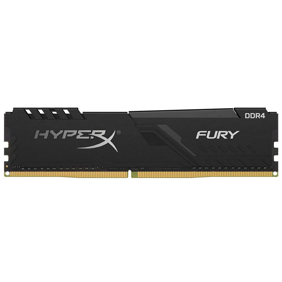 Memória 16GB DDR4 2666MHz HyperX Fury - CL16 - Preto - HX426C16FB3K4/64