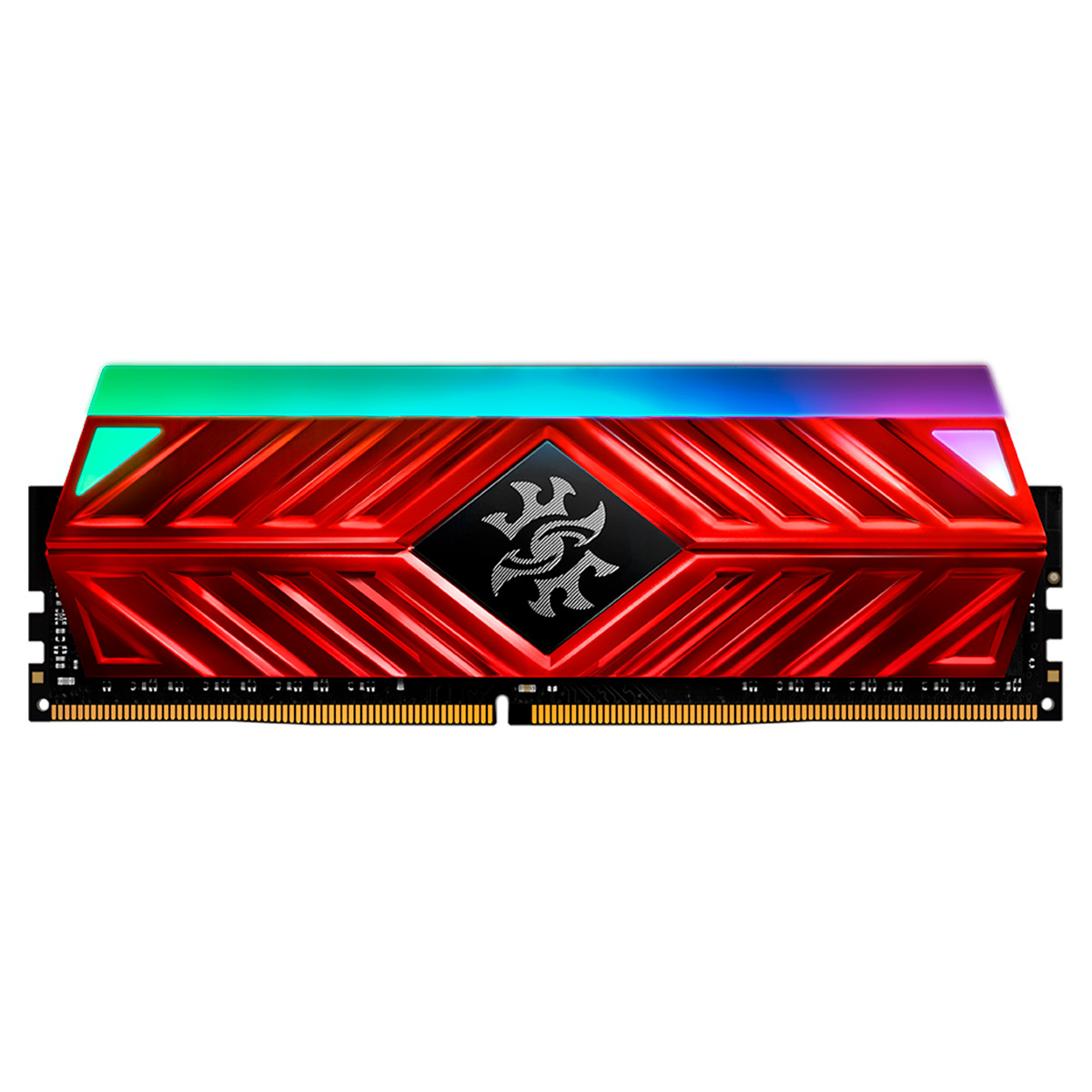 Memória 16GB DDR4 3200MHz XPG Spectrix D41 RGB - CL 16 - Vermelho - AX4U3200316G16A-DR41