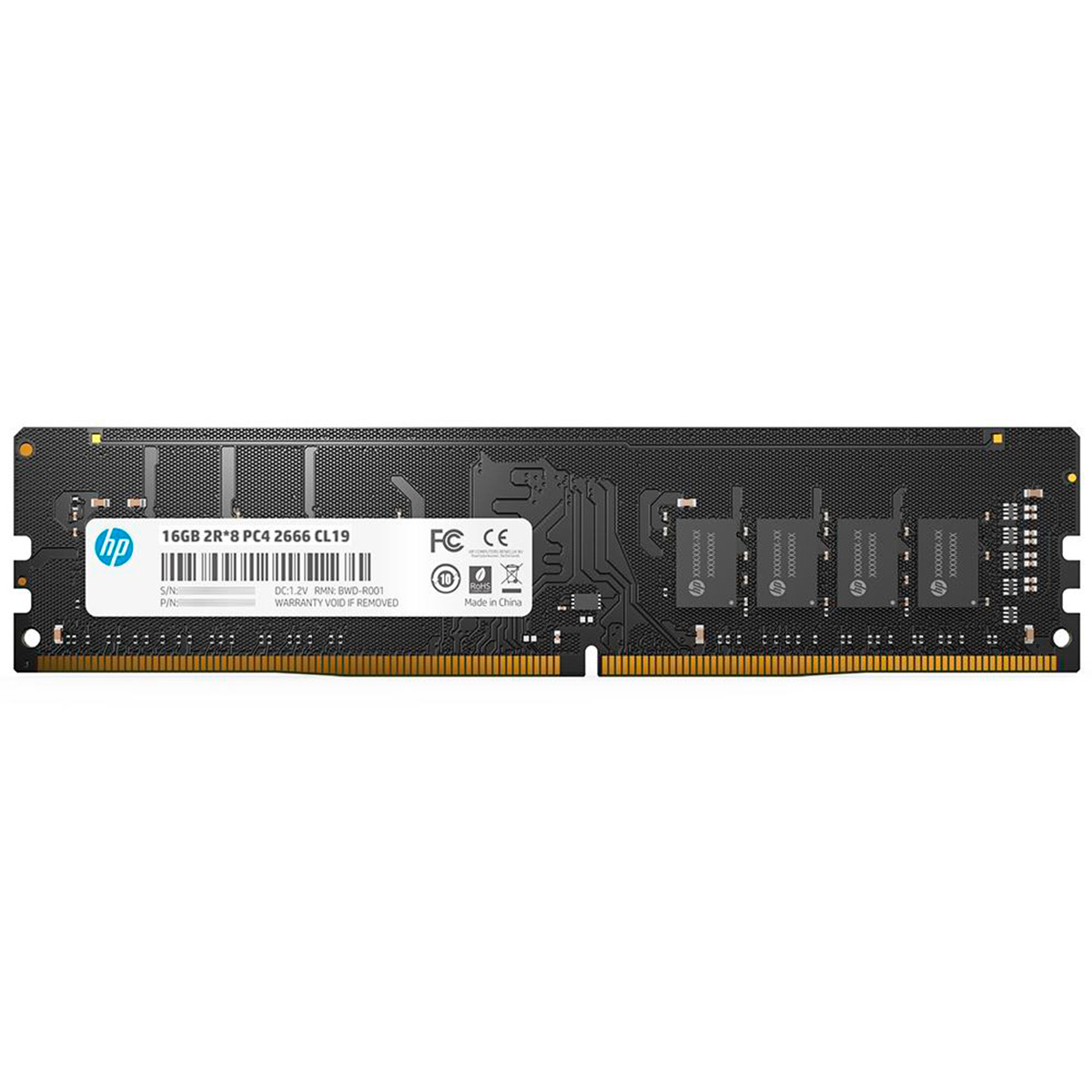 Memória 16GB DDR4 2666MHz HP V2- CL19 - 7EH56AA#ABM