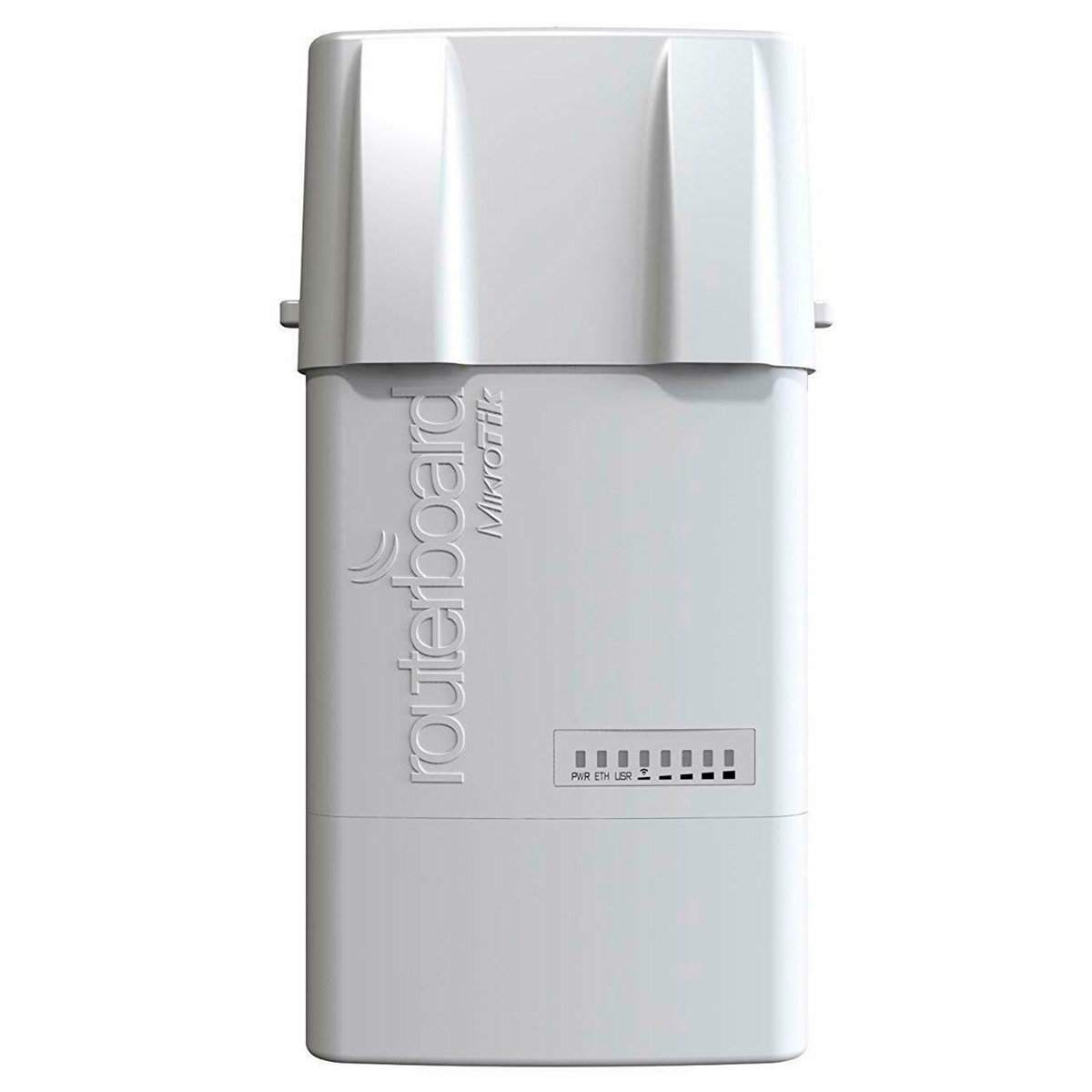 CPE Mikrotik BaseBox 5 - 5GHz - Gigabit - RouterOS - 2 SMA - Slot miniPCI-e - RB912UAG-5HPND-OUT