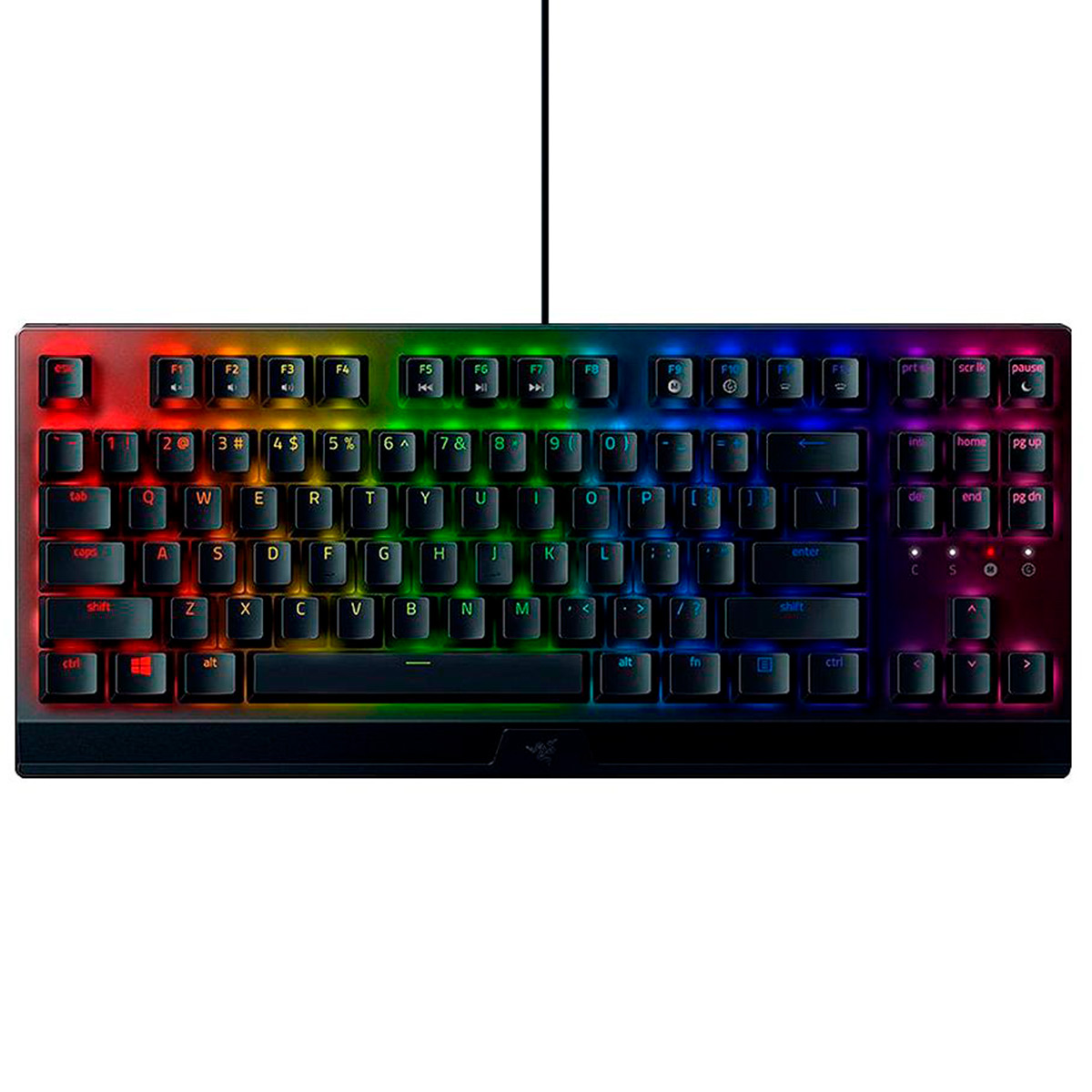 Teclado Gamer Razer BlackWidow V3 Tenkeyless - Iluminação RGB Chroma - RZ03-03490200-R3U1