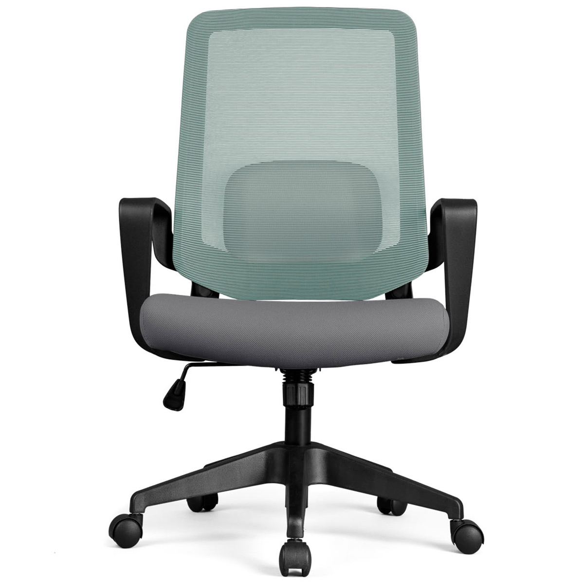 Cadeira de Escritório DT3 Office Verana V2 - Verde e Cinza - 12074-4